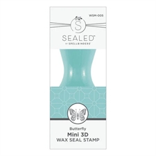 Spellbinders Wax Sealed - Mini 3D Wax Seal Stamp / Butterfly